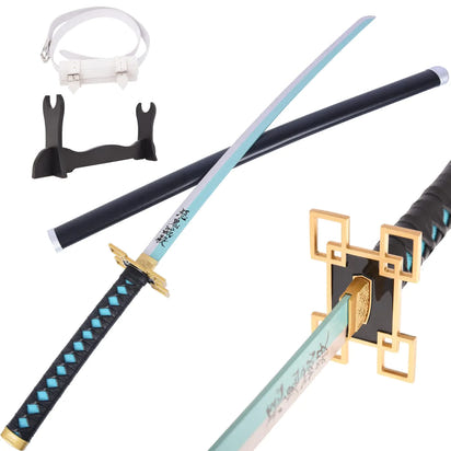 jiuyu 40 Inch Tokitou Muichirou Real Metal Sword Katana