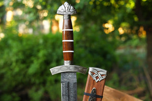 Damascus Steel Viking Sword