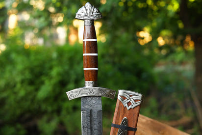 Damascus Steel Viking Sword